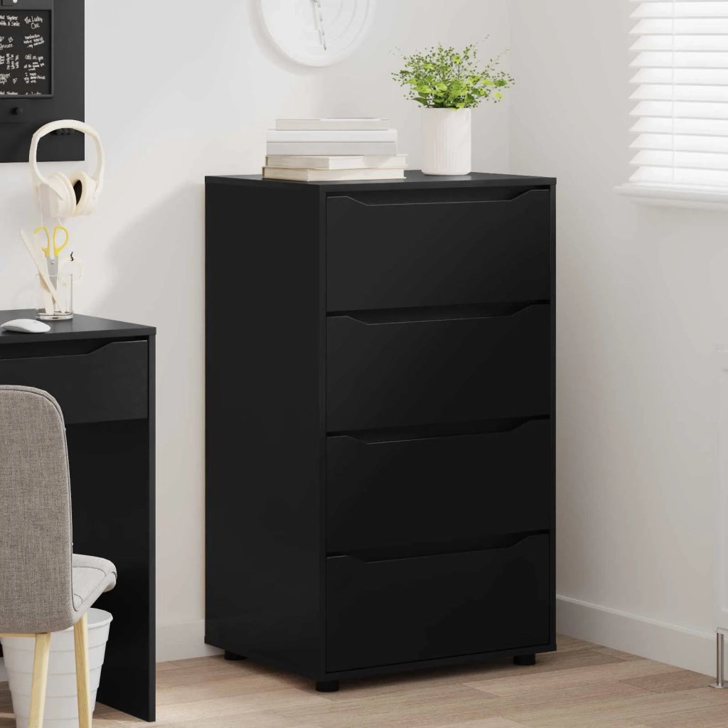 Armadi di Stoccaggio Nero 60 x 48 x 105 cm Legno multistrato 3406236