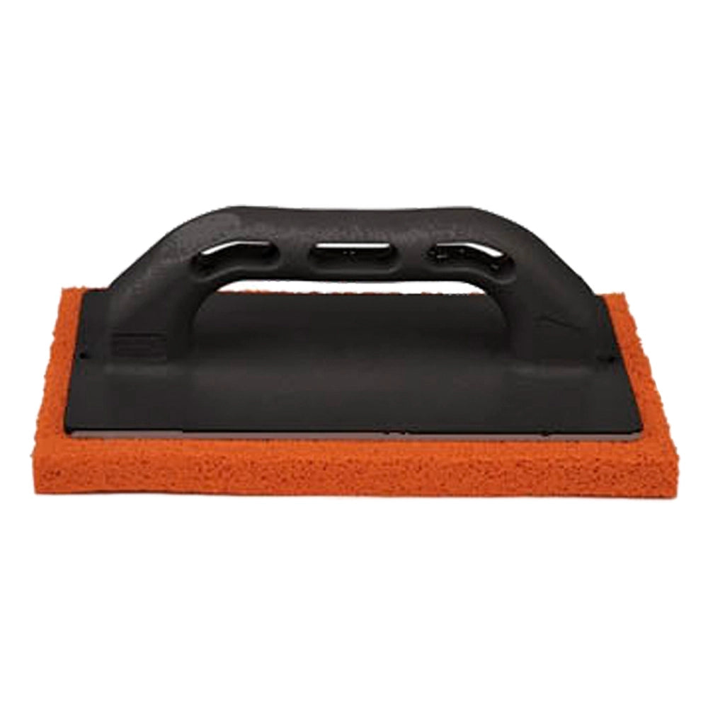 FRATTONE IN GOMMA SPUGNA cm 14 x 22 - gomma arancione (dens. media)  - MADE IN ITALY