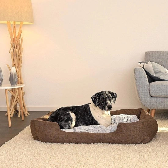 Letto per cani e gatti, letto per animali domestici, disponibile su entrambi i lati, materasso per cani