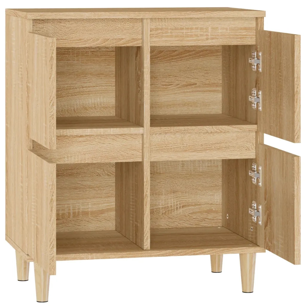 Credenza-Buffet-Armadio da cucina Rovere Sonoma 60x35x70 cm in Legno Multistrato 411324