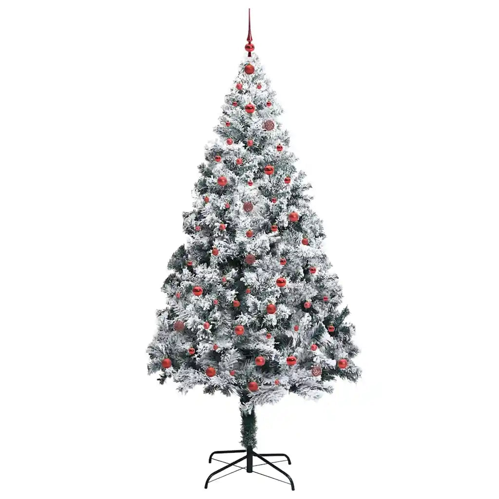 Albero di Natale artificiale con 300 LED Bianco 240 cm 3396980