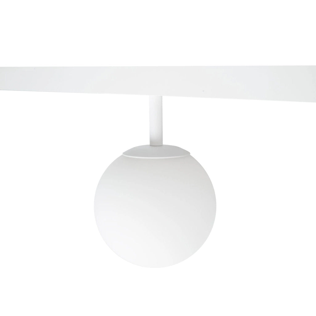 Faretto magnetico sfera opale bianca 5,4W 334lm 3000K Maxlight