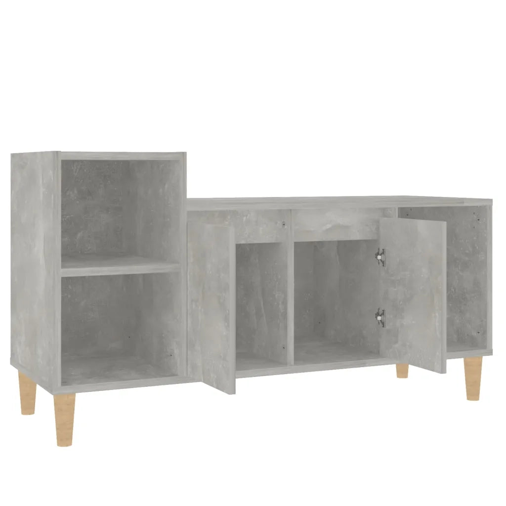 Mobile per TV Grigio Cemento 100x35x55 cm Legno Multistrato 821176
