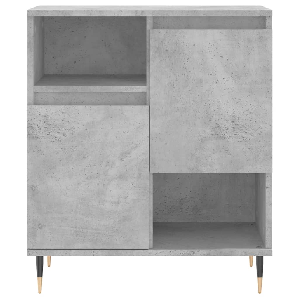 Buffet credenza cassettiera armadio mobile contenitore organizer per cucina soggiorno salotto 60 x 35 x 70 cm legno ingegnerizzato grigio 02_0031982