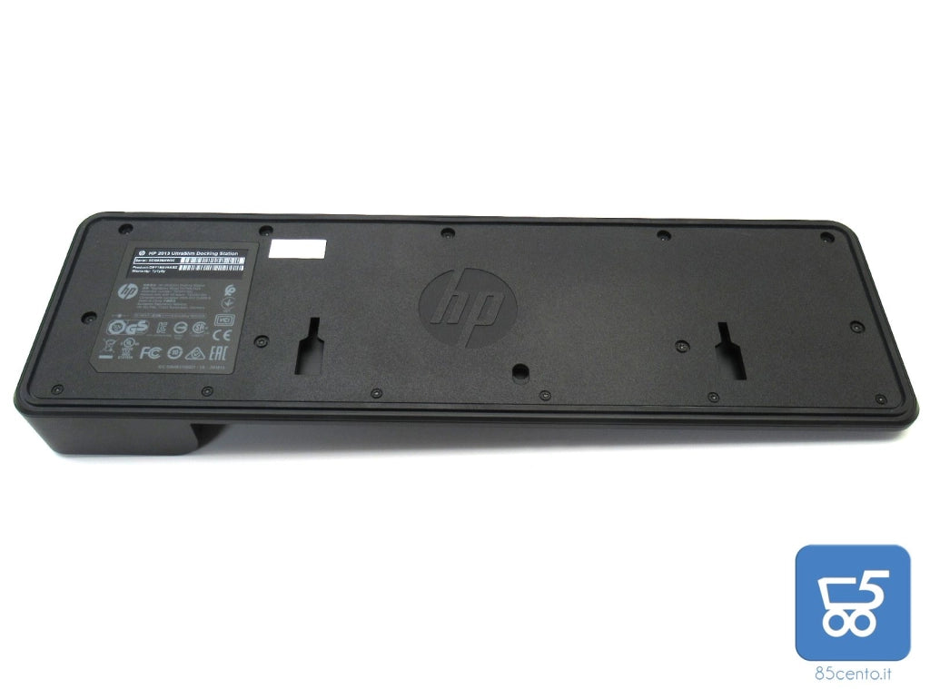 Docking Station Originale HP 2013 Ultra Slim modello HSTNN-IX10 LAN DC DP USB VGA compatibile EliteBook Folio 1040 1020 Revolve 810 820 830 840 850 720 740 750 640 650 655 9470m 9480m Zbook 14U 15U - Ricondizionata