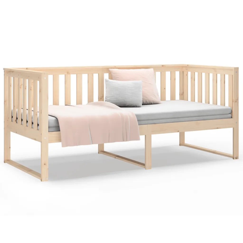 Dormeuse senza Materasso 90x200 cm in Legno Massello di Pino 820871