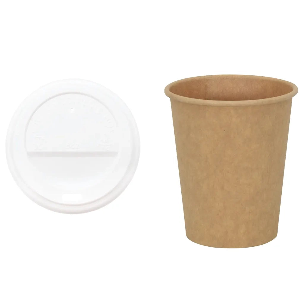 Tazze da Caff¨¨ in Carta con Coperchi 1000 pz 8oz 200 ml CFW2345257