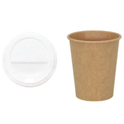 Tazze da Caff¨¨ in Carta con Coperchi 1000 pz 8oz 200 ml CFW2345257