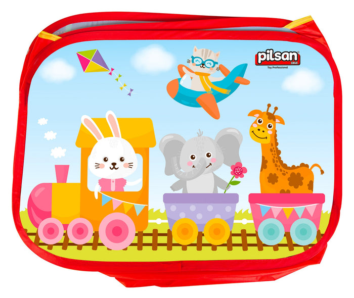 Piscina Pieghevole con 120 Palline 85x102x38 cm per Bambini