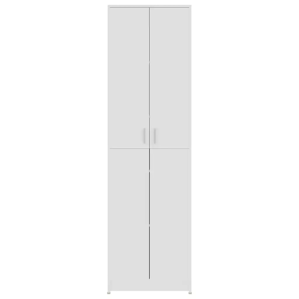 Armadio per Ingresso Bianco 55x25x189 cm in Legno Multistrato 802849