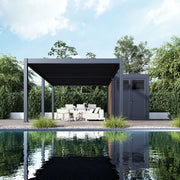 Pool house di 30 m² - Corner - Antracite