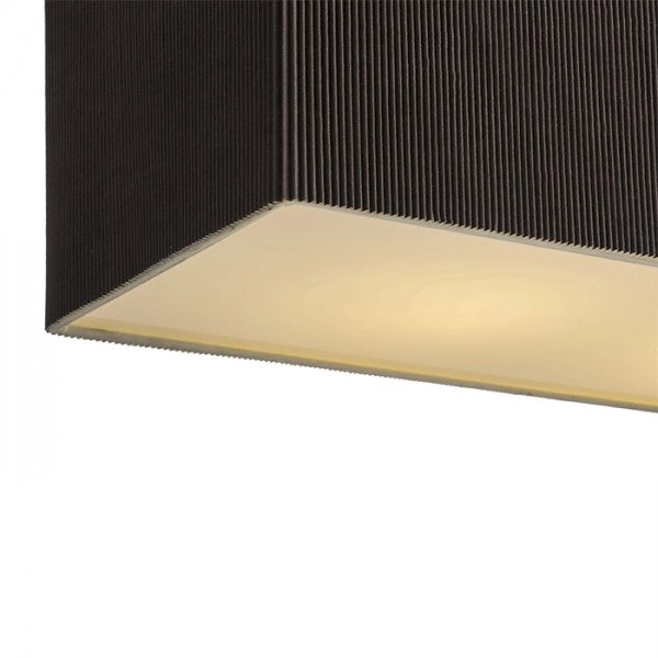 Lampadario Lampada LOPE 80 a sospensione nero nichel opaco 230V E27 4x42W