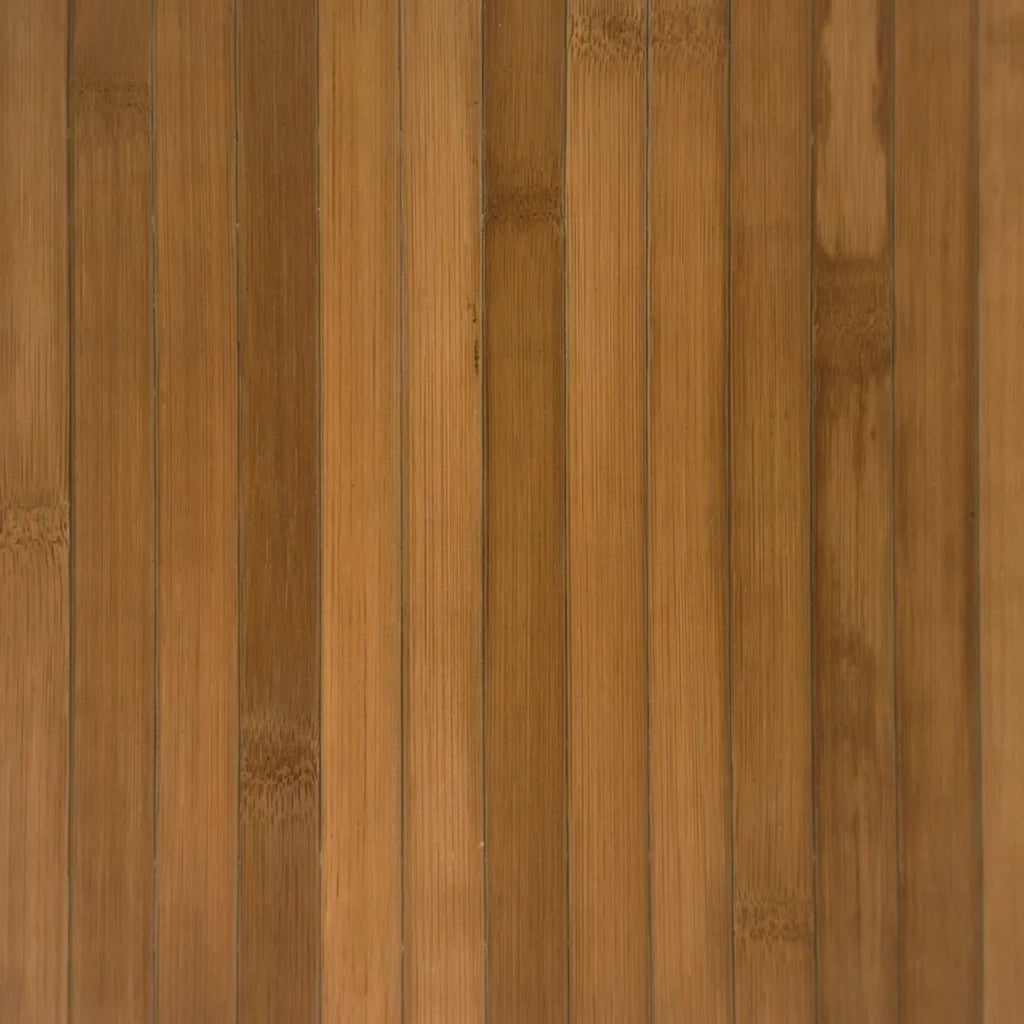 Tappeto Rettangolare Marrone 100x200 cm in Bambù 376944