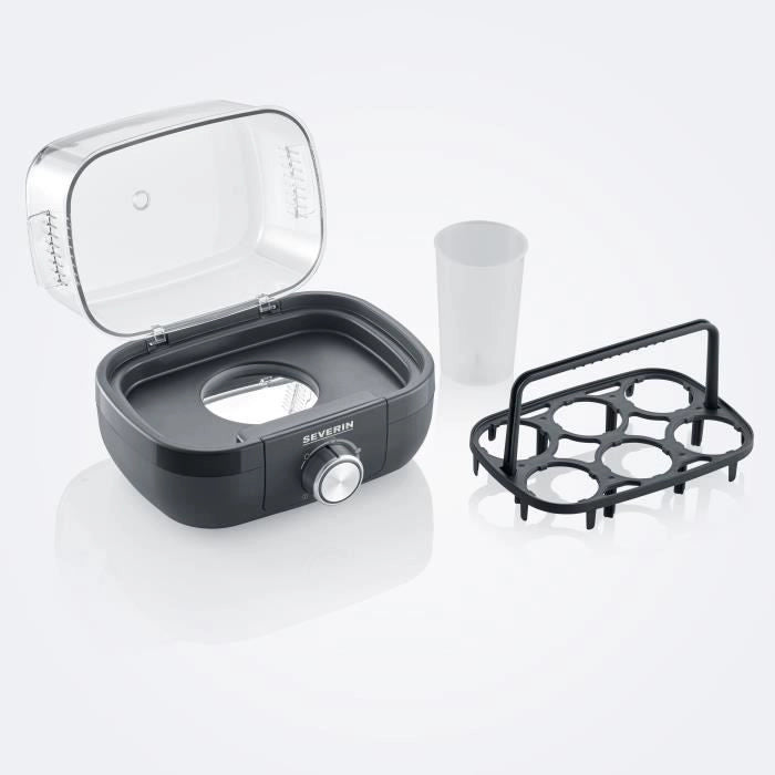 SEVERIN EK3166 Cuociuova da 1 a 6 uova - 420 W - Nero