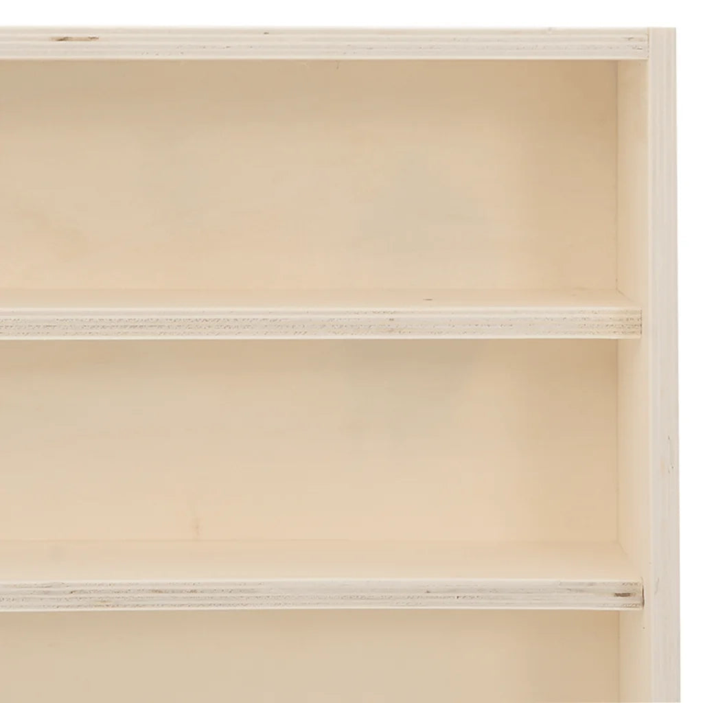 Teca da Collezione in Legno con 6 Ripiani 40x8,5x55 cm CFW3186507