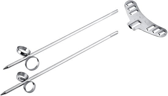 Spiralizzatore per Verdure - Acciaio Inossidabile - Manico Antiscivolo Rimovibile - Sicuro e Non Tossico - Decorative Forme a Spirale - Ideale per le Patatine - Utensile di Cucina - Spiralizzatore