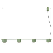 Lampadario AURA 4 salvia Gx53