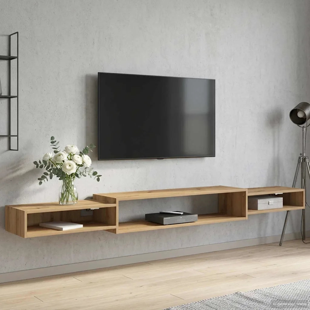Mobile TV da Parete A parete Rovere Artigianale 8006020