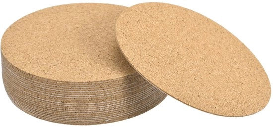 90mm (3,54") ronde supporti in gomma 1mm spessore supporti in gomma adesivi 24 pezzi