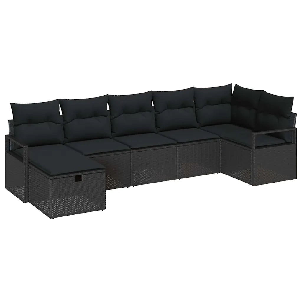 Set di divani con cuscino 5 pcs polyrattan 3360534