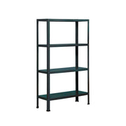 Scaffale in metallo Simon Rack con viti colore antracite 4 ripiani 1600x800x300 mm Made in Spain
