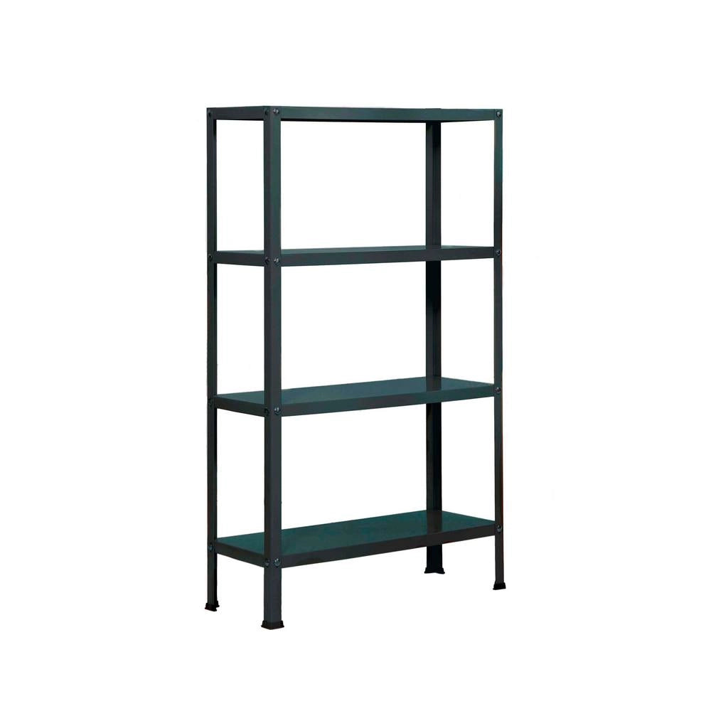 Scaffale in metallo Simon Rack con viti colore antracite 4 ripiani 1600x800x300 mm Made in Spain