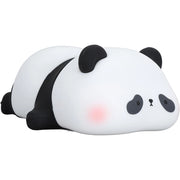 Trade Shop - Luce Notturna Forma Panda Lampada A Led In Silicone Dimmerabile Ricaricabile Usb -