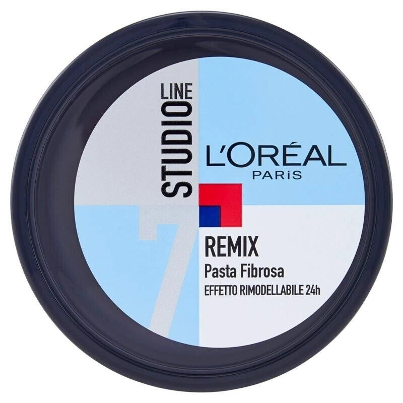 6 X STUDIO LINE PASTA REMIX FIBROSA MODELLANTE PER CAPELLI DA 150 ML