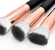 Set di pennelli per trucco professionale, pennelli di alta qualità sintetiche, per polvere, crema liquida, viso, ombretto, pennello cosmetico 10