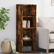 Credenza-Buffet-Armadio da cucina Rovere Fumo 40x41x124cm in Legno Multistrato