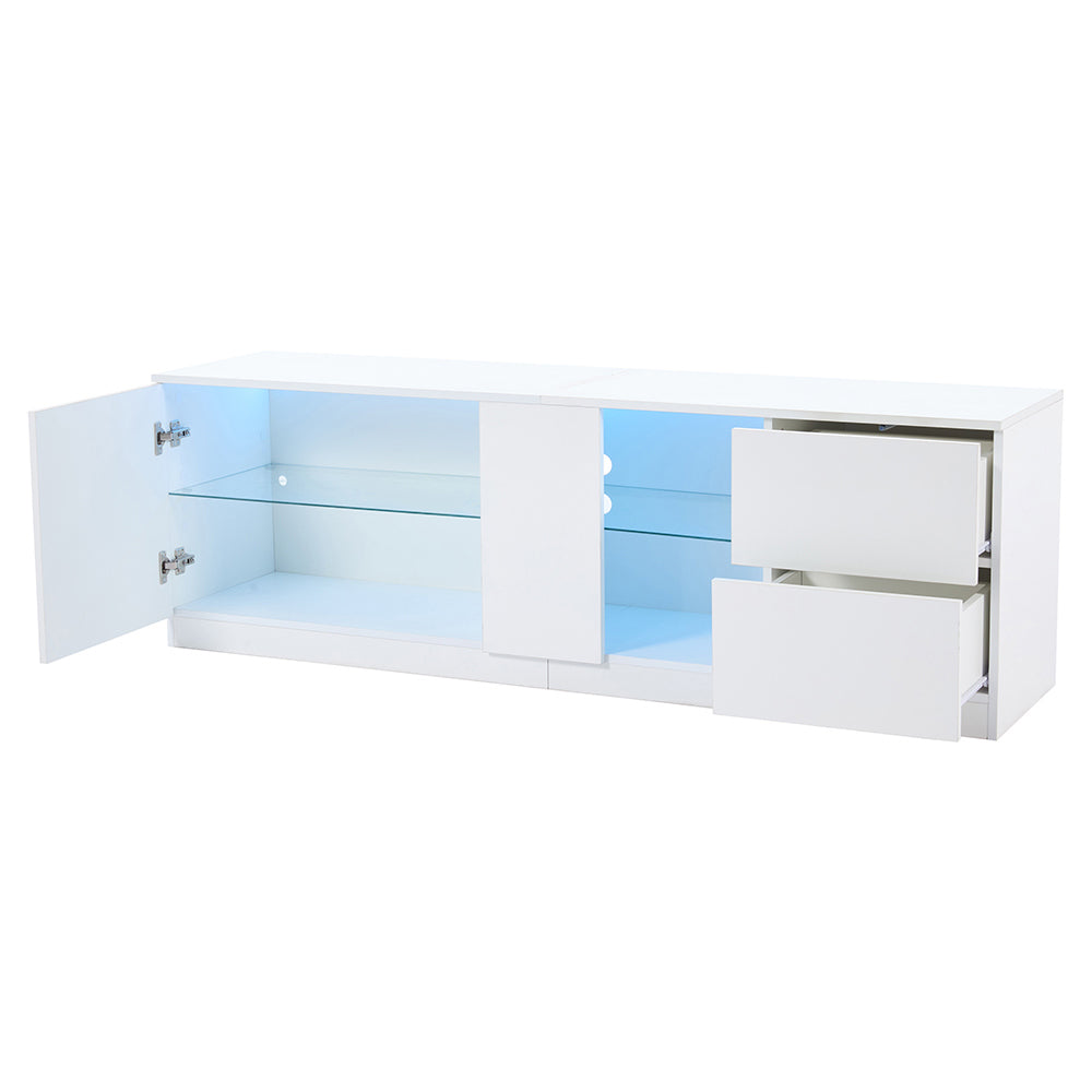 Mobile TV LED - Xylo - 160x40x52cm lucido per 65"