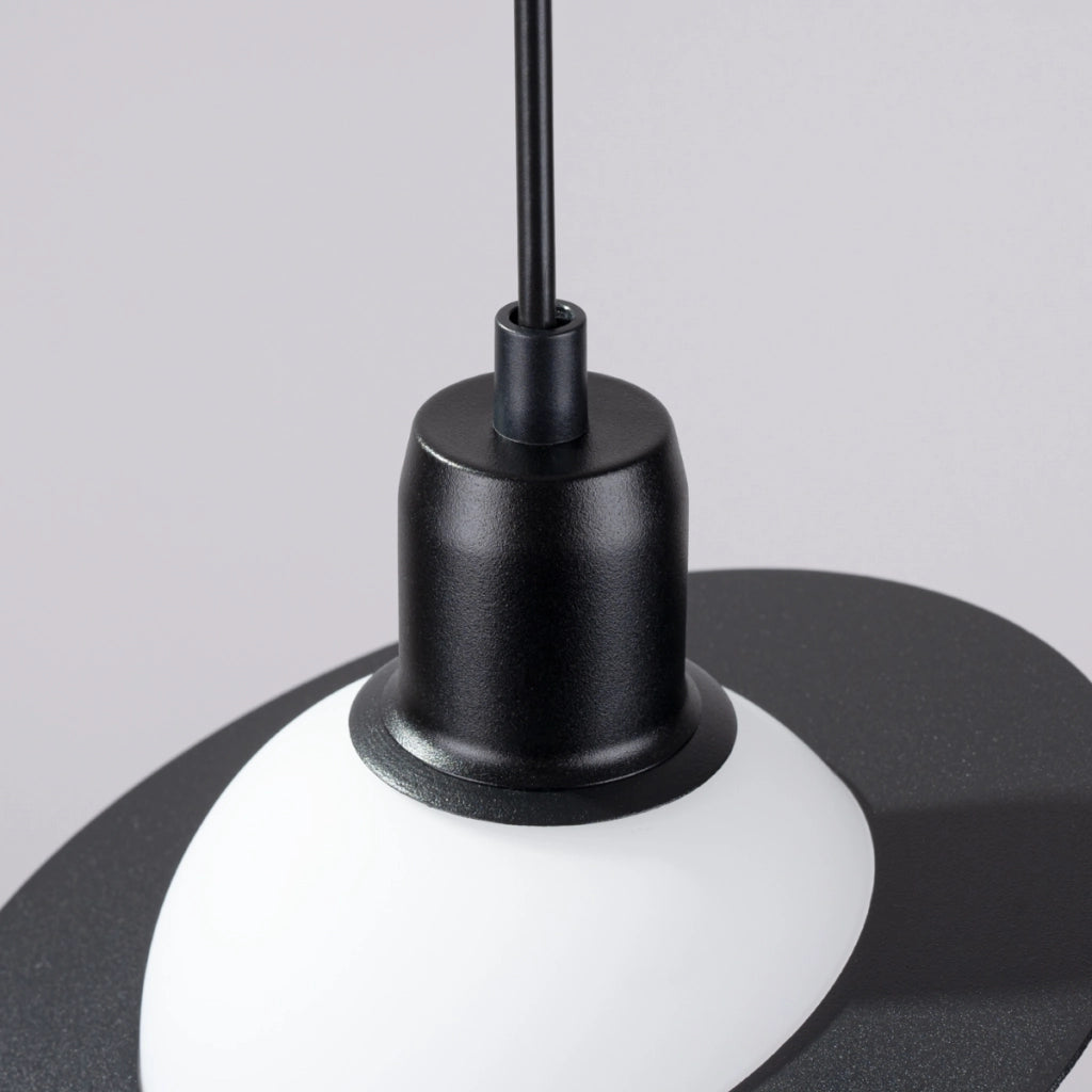 Lampada a sospensione HYPERION 1 nero