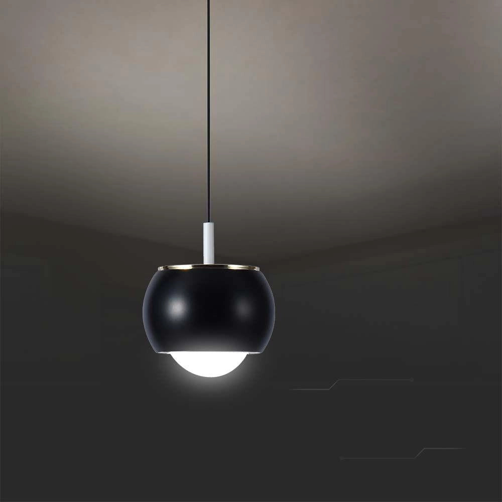 Lampada a sospensione LED nera 4000K 9W V-TAC VT-7830