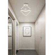 Trade Shop - Lampadario Led 25w Rombo Plafoniera Pendente Soffitto Luce 4000k 3000k 6500k Pn-03b - -bianco Naturale      -