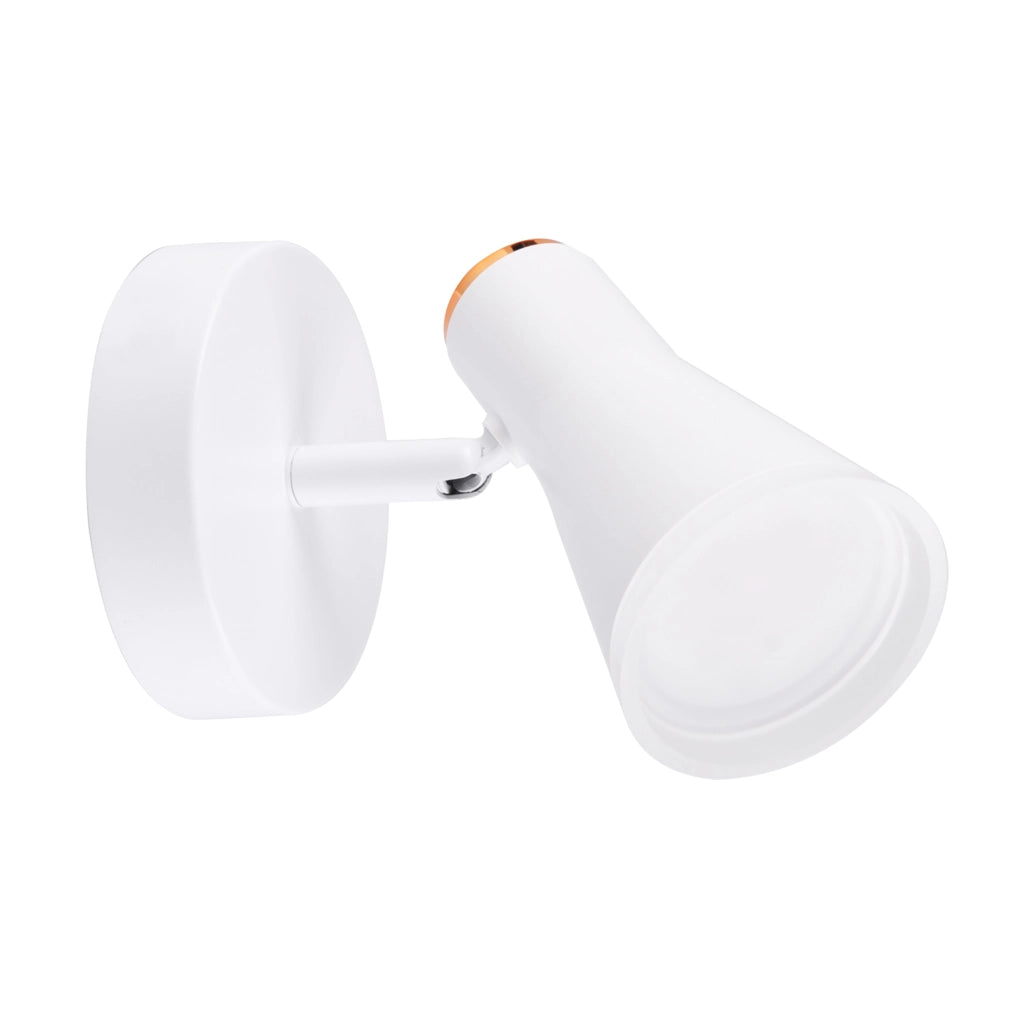 Applique orientabile Polux Berg bianca LED 4,2W 3000K