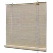 Tende a Rullo in Bamb¨´ 2 pz 120x160 cm