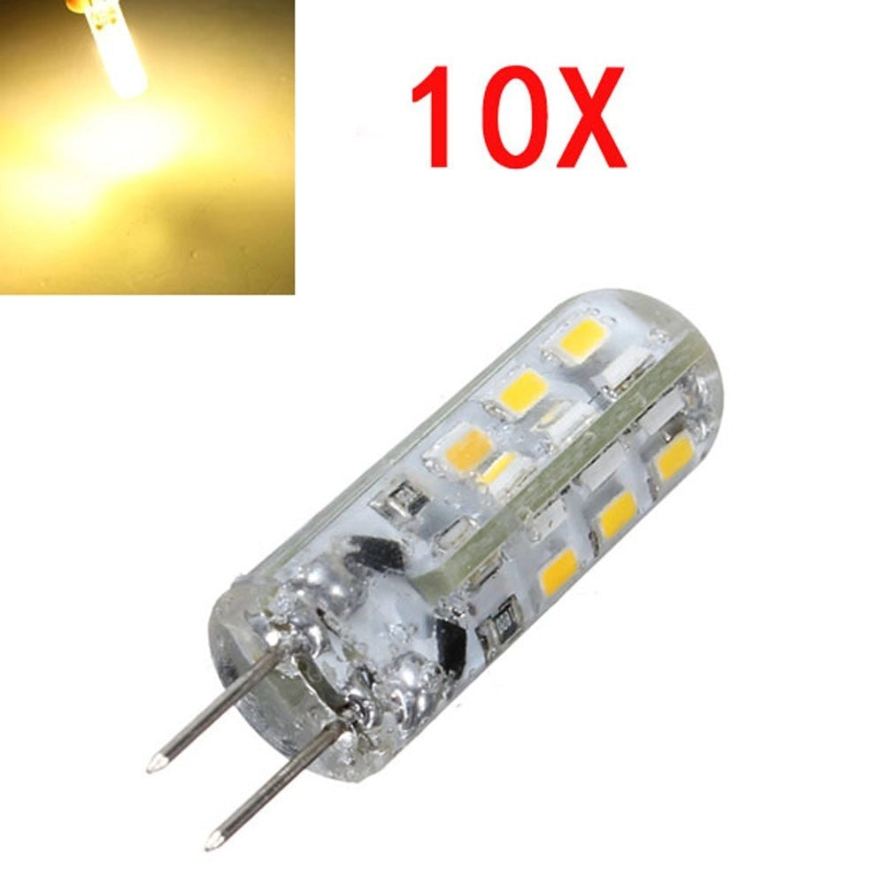 Trade Shop - Lampadine A Led Lampade Attacco G4 Smd 3014 Dc 12v Super Luminose Per Lampadari -