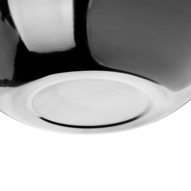 Ciotola da cucina KADAX rotonda in acciaio inox da 18 cm per insalate e cottura