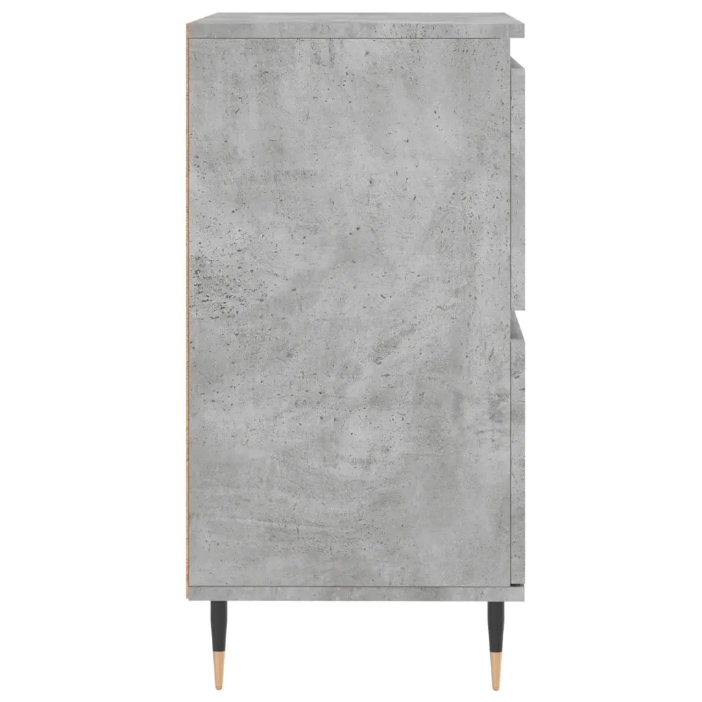 Credenze 3 pz Grigio Cemento in Legno Multistrato 3190193