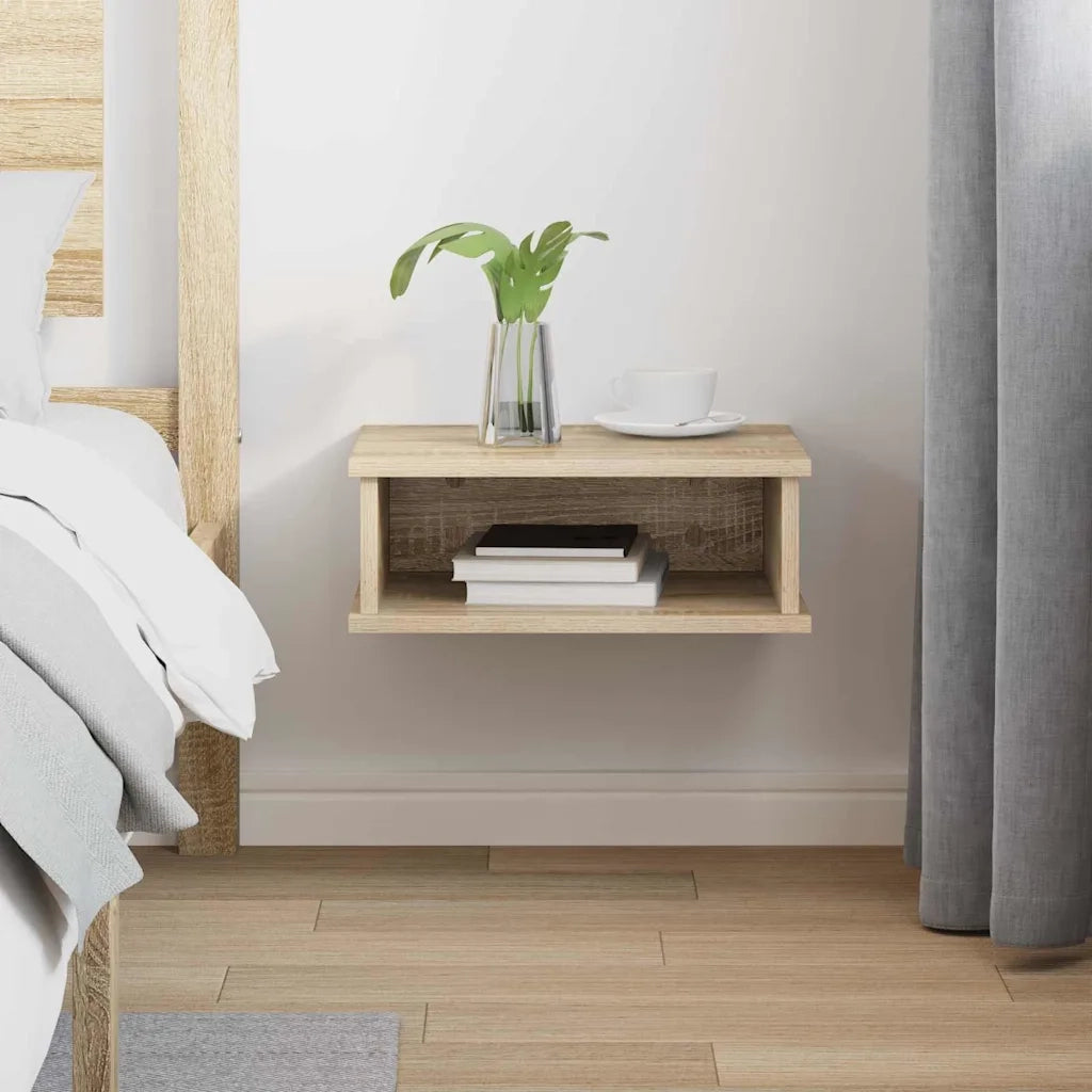 Comodino Rovere Sonoma 40 x 31 x 15 cm Legno ingegnerizzato 891108