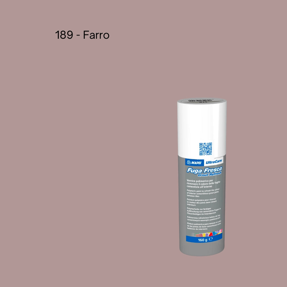 Rinnovo fughe sbiadite ripristinare pavimento ultracare fuga fresca 160 gr *** colore- farro - 189, confezione 1