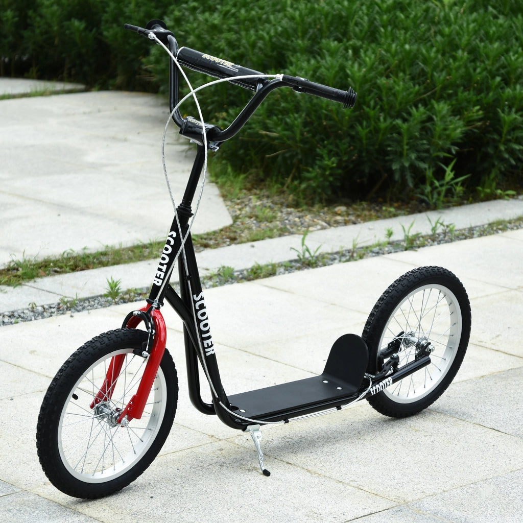Monopattino per Bambini ¨C Xylo ¨C con Freno, Altezza Regolabile, Nero