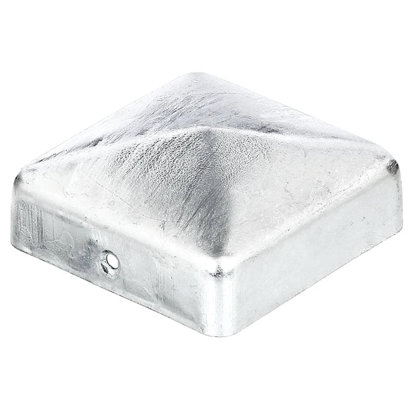 COPRIPALO PER PALI QUADRI 70X70MM ZINCATO A CALDO