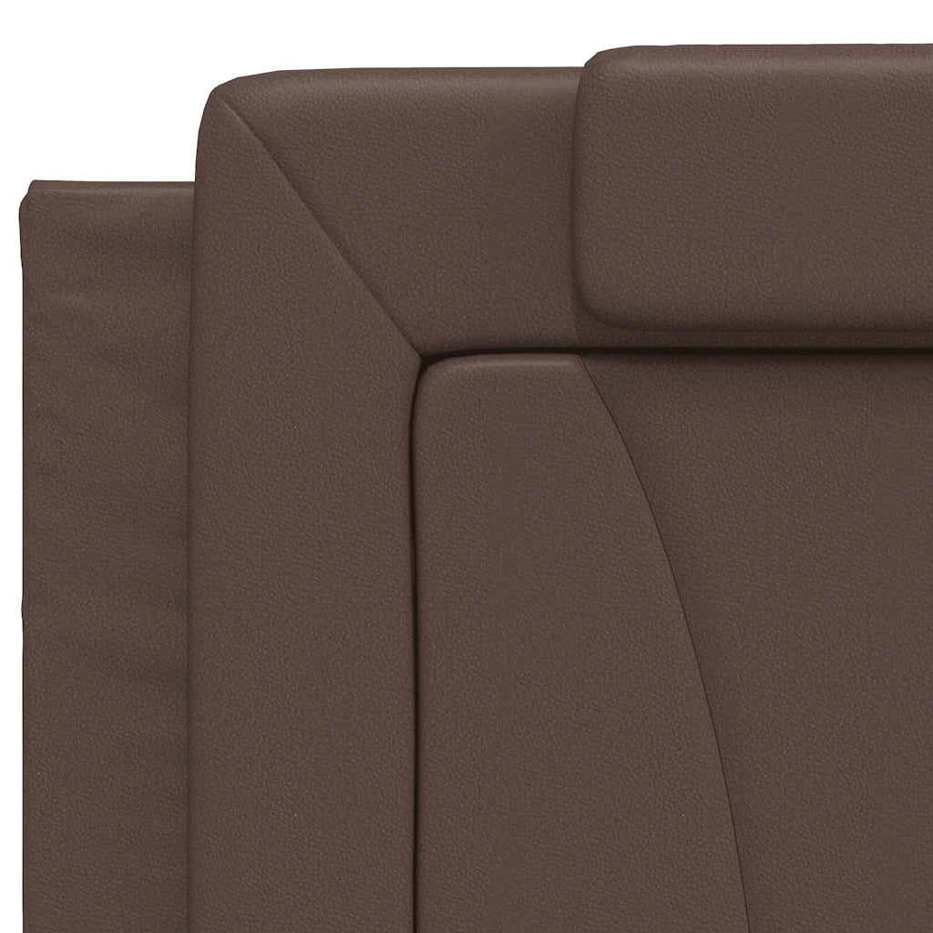 Cuscino Testiera Viana Marrone 200 cm in Similpelle CFW3448115