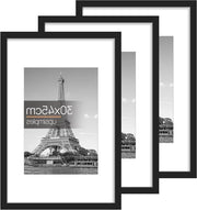 Fotolijsten in nero - Set da 3 - Dimensioni 30 x 45 cm