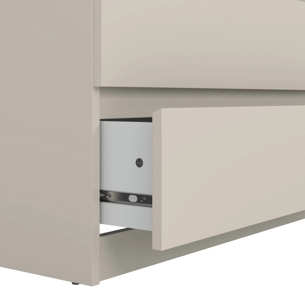 Ansel, Cassettiera 5 Cassetti, 77x50x111h cm Beige