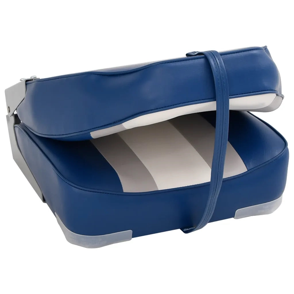 Set Sedile da Barca Pieghevole 2pz con Schienale Alto