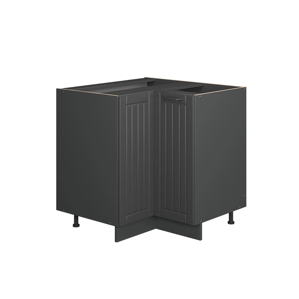 Vicco Mobile ad angolo cucina Grigio scuro 80.5 cm , PL Marmo