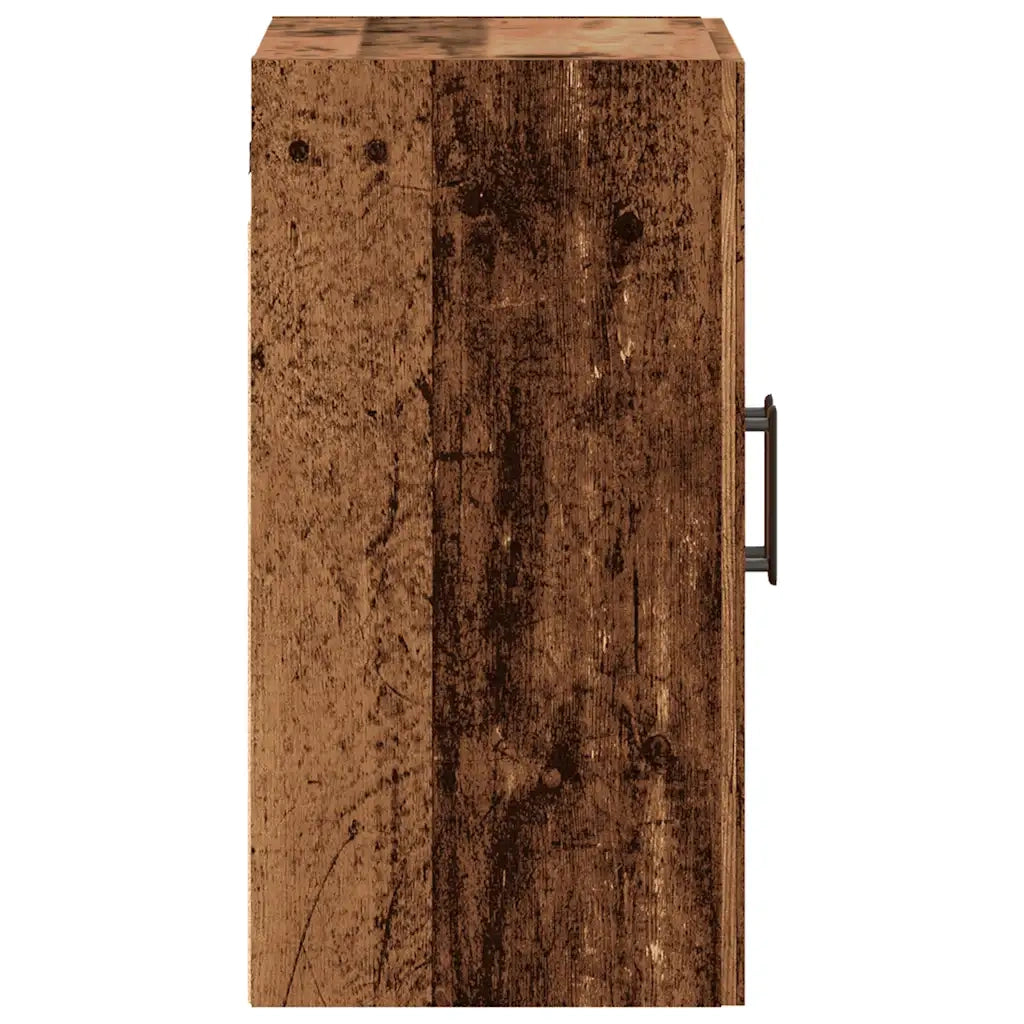 Armadietto a Muro Legno Vecchio 60x31x60 cm in Truciolato