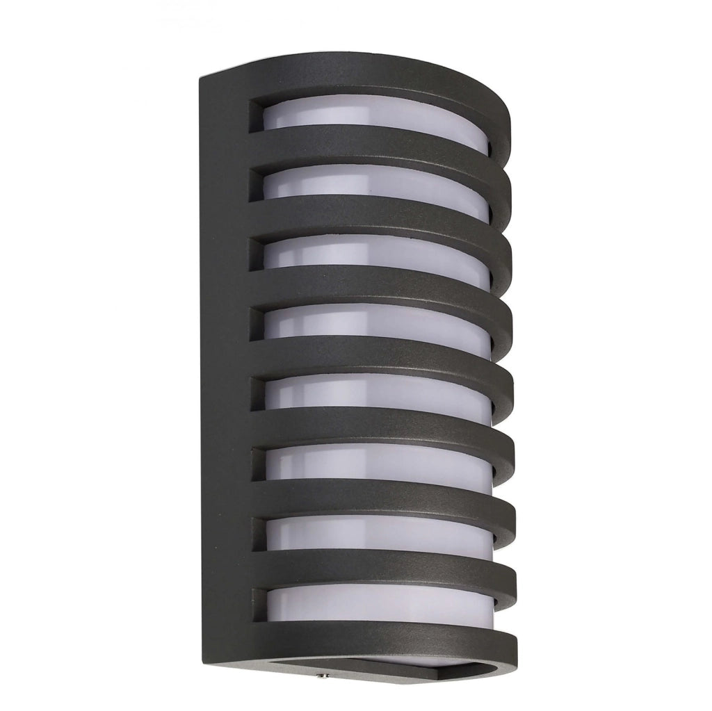 Grumium Applique LED 10W lampada parete esterni IP54 luce muro cantina ingresso giardino box auto 230V LINEE ORIZZONTALI